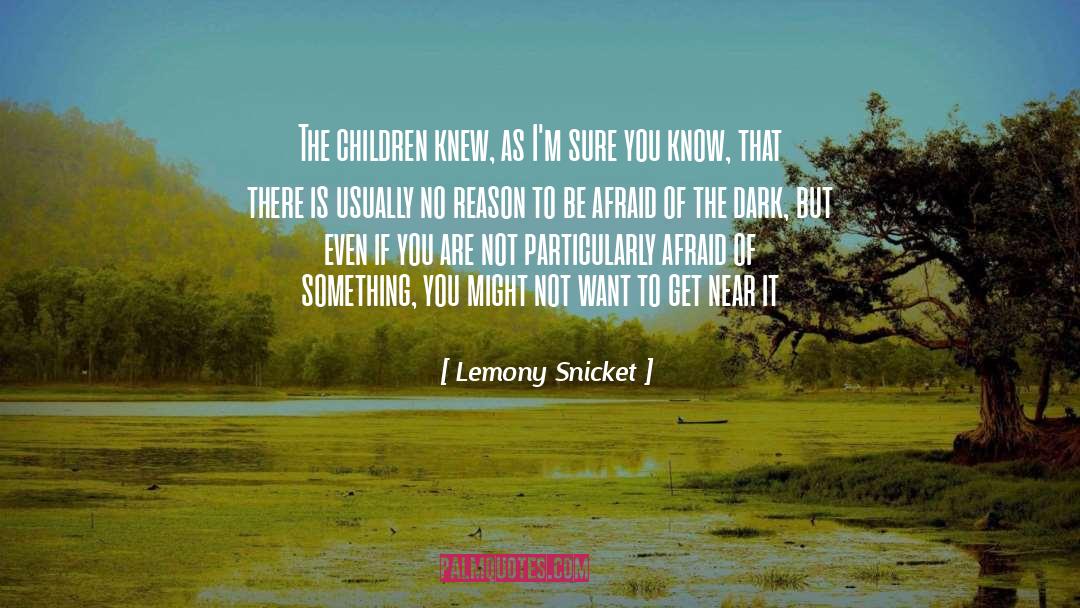 Afraid Of The Dark quotes by Lemony Snicket