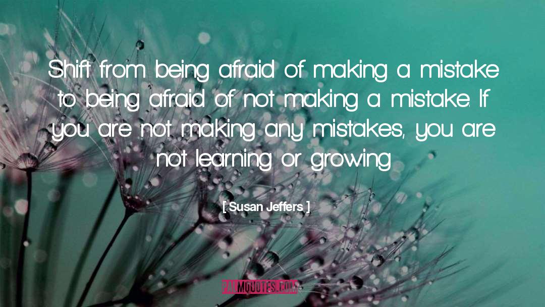 Afraid quotes by Susan Jeffers