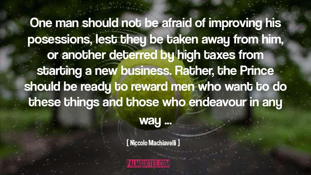 Afraid quotes by Niccolo Machiavelli