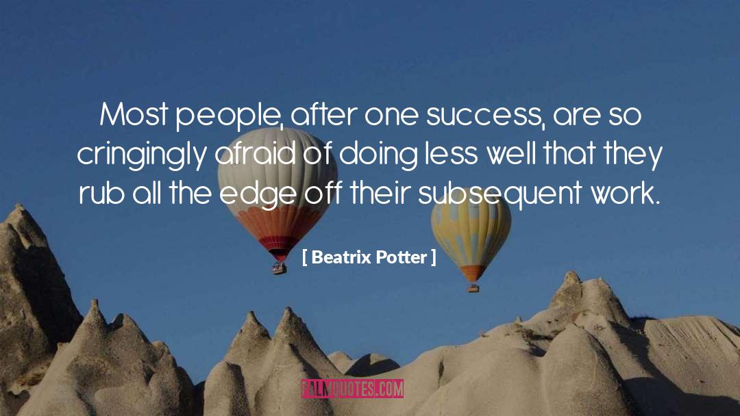 Afraid quotes by Beatrix Potter