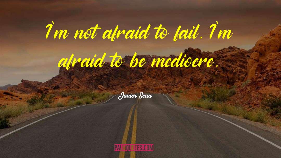 Afraid To Fail quotes by Junior Seau