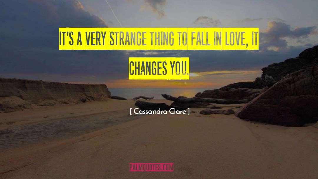 Afraid To Fall In Love quotes by Cassandra Clare