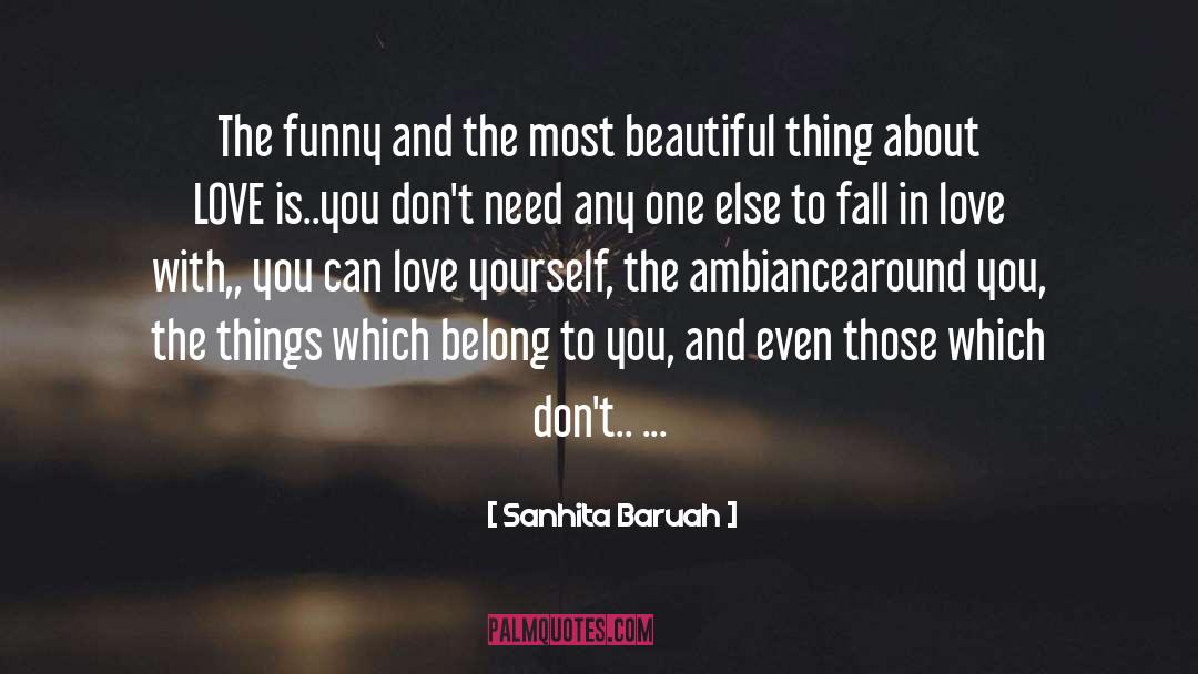 Afraid To Fall In Love quotes by Sanhita Baruah