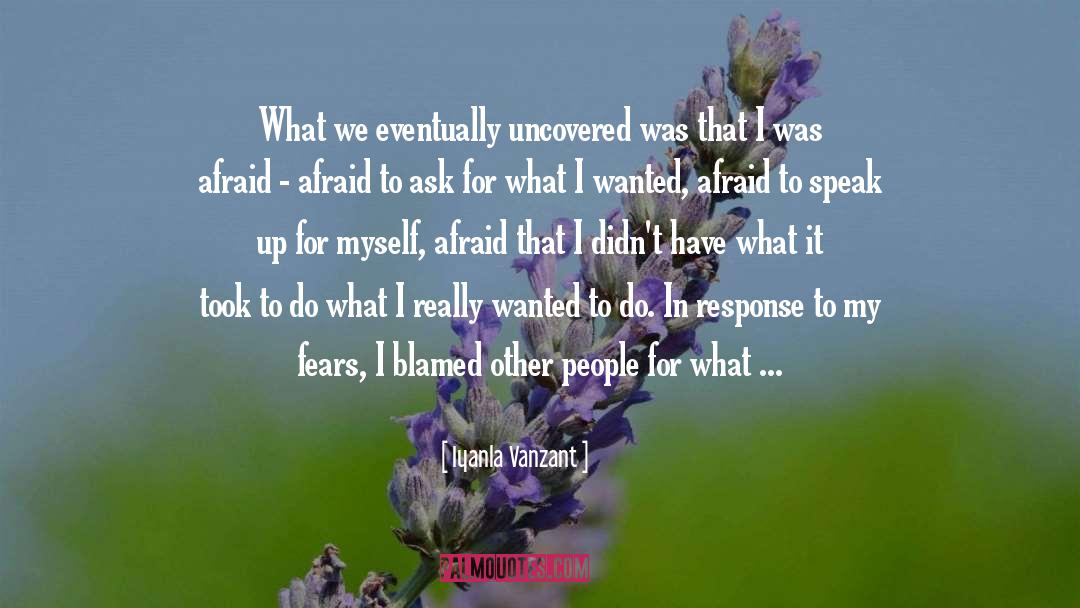 Afraid To Speak quotes by Iyanla Vanzant