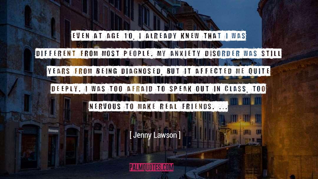 Afraid To Speak quotes by Jenny Lawson