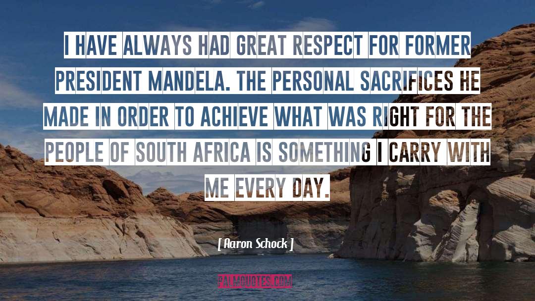 Africa Day 2013 quotes by Aaron Schock