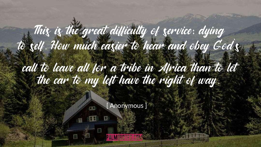 Africa quotes by Anonymous