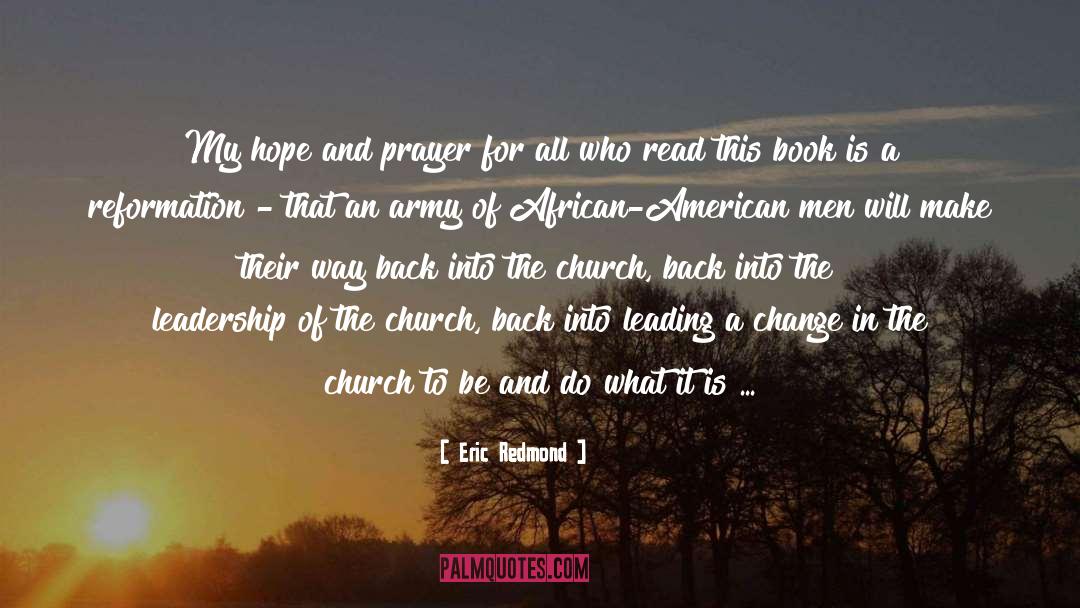 African American Book Author quotes by Eric Redmond