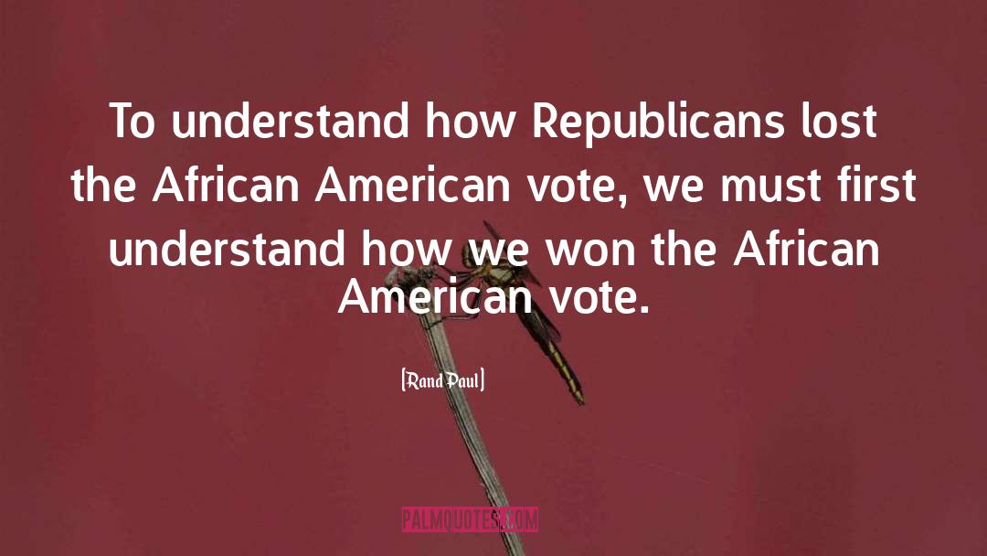 African American Culture quotes by Rand Paul