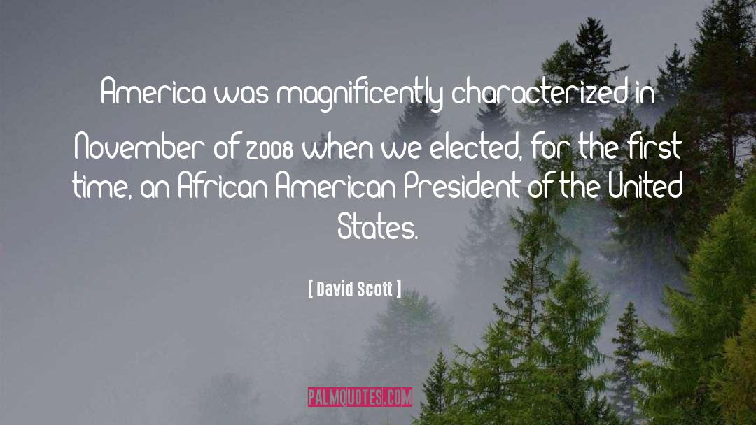 African American Literature quotes by David Scott