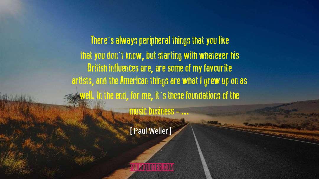 African American Music quotes by Paul Weller