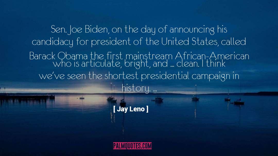 African American Studies quotes by Jay Leno