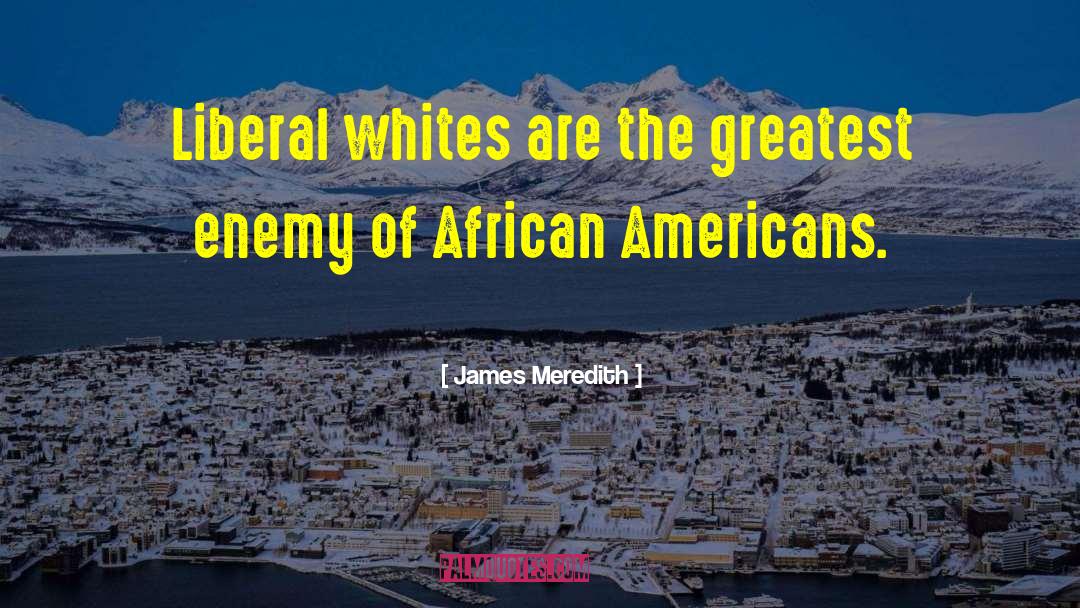 African Americans quotes by James Meredith