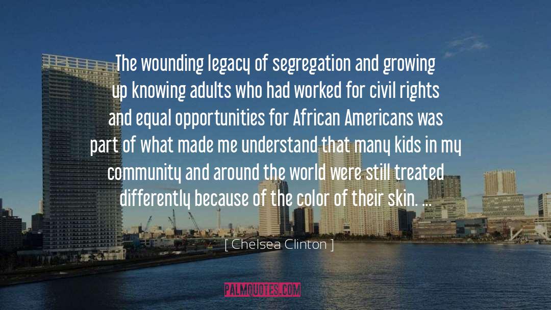 African Americans quotes by Chelsea Clinton