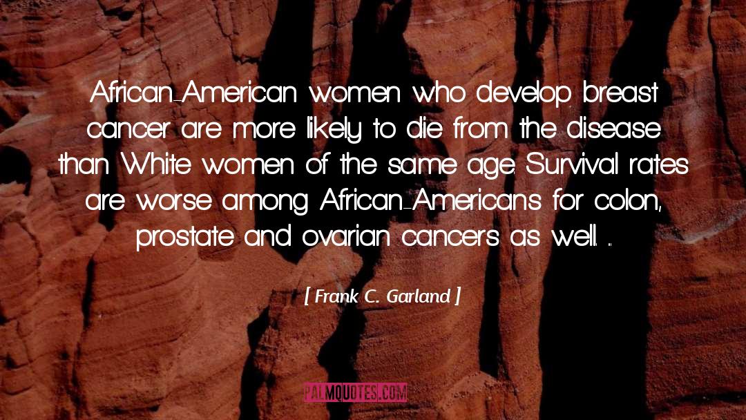 African Americans quotes by Frank C. Garland