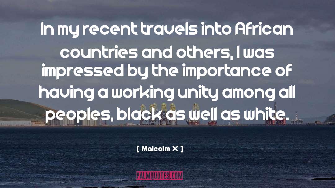 African Continent quotes by Malcolm X