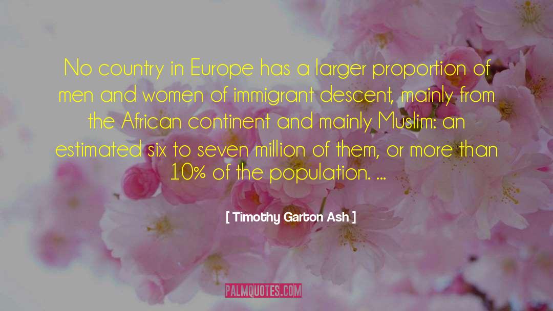 African Continent quotes by Timothy Garton Ash