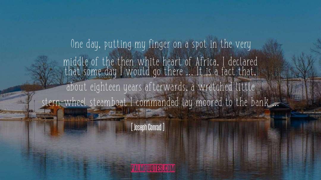African Continent quotes by Joseph Conrad