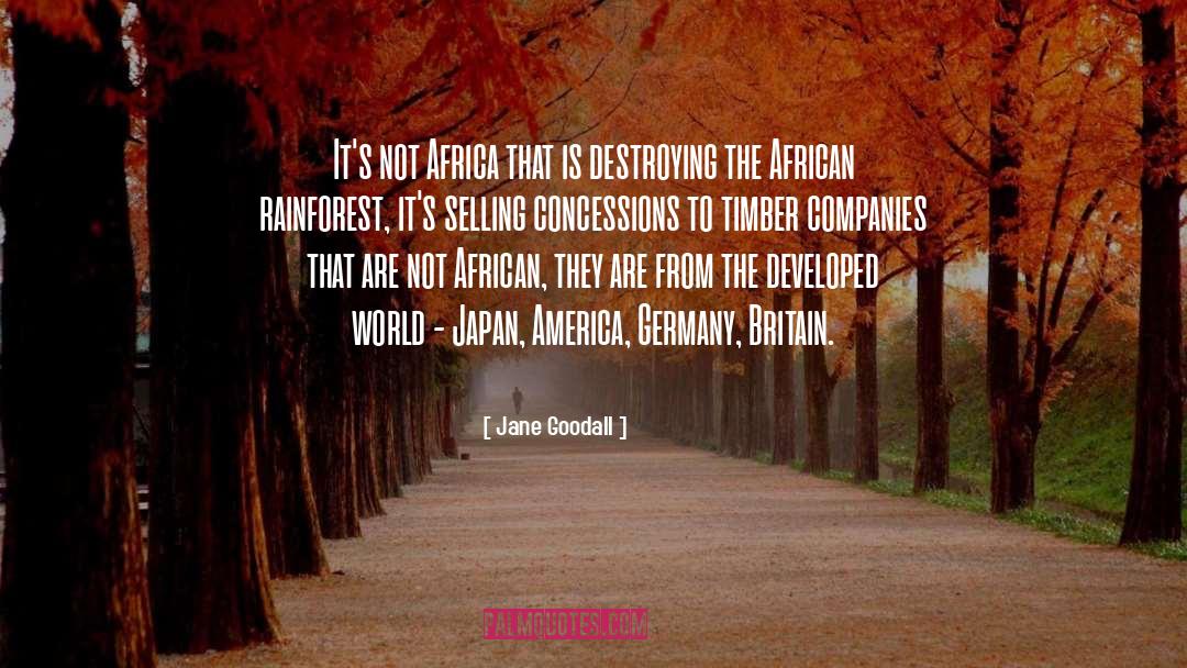 African Dictators quotes by Jane Goodall