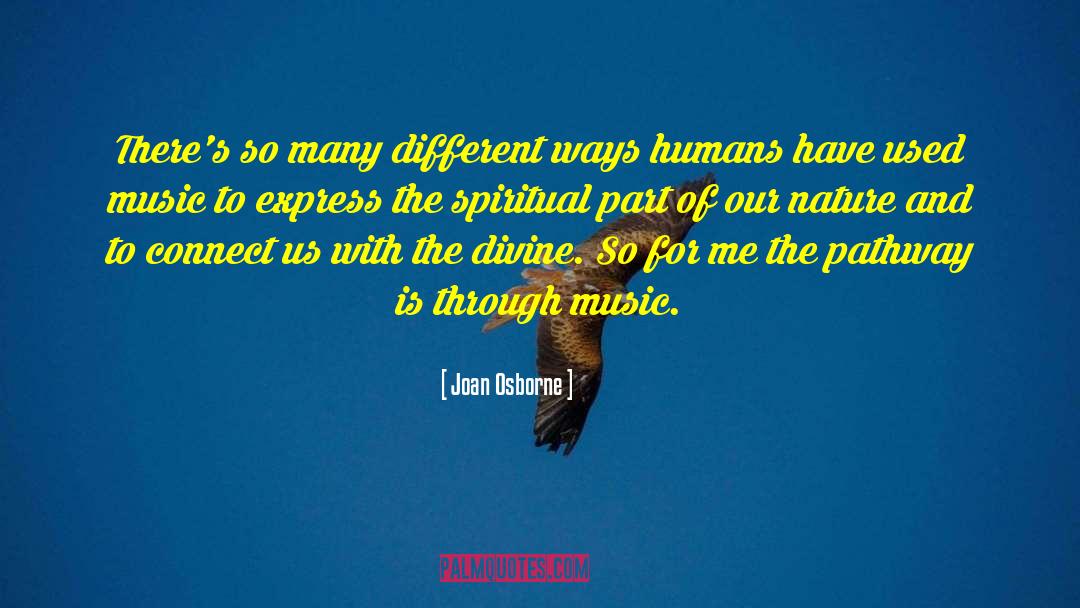 African Music quotes by Joan Osborne