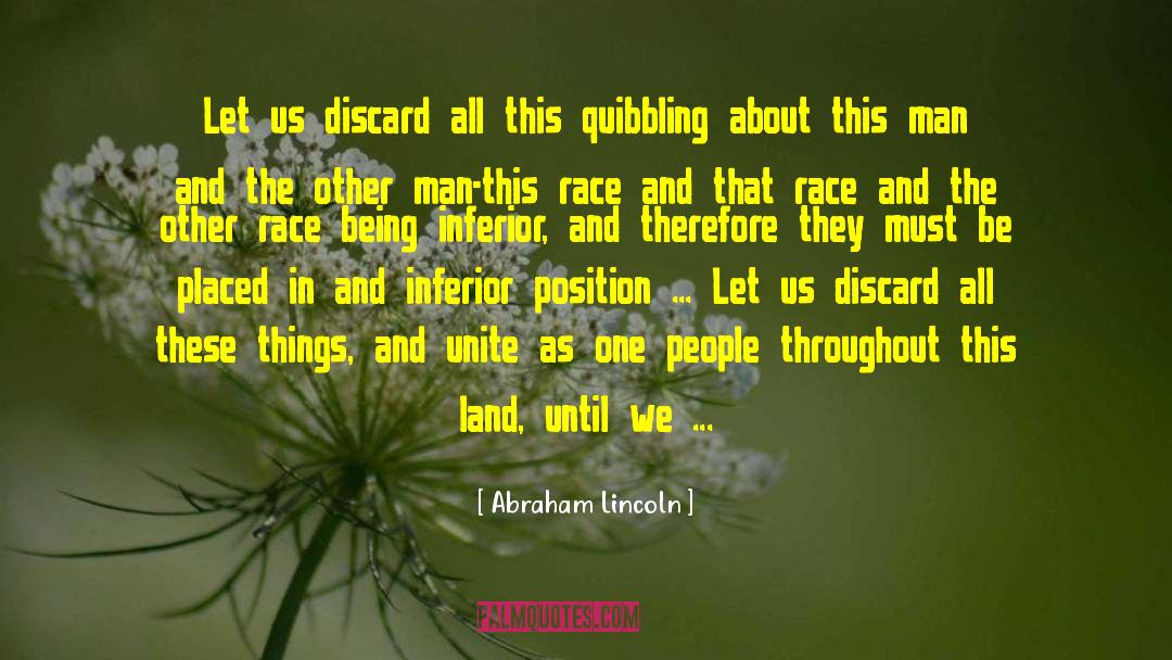 African Race quotes by Abraham Lincoln