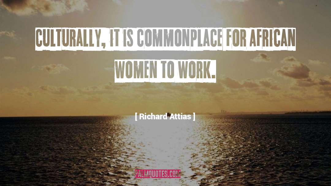 African Women quotes by Richard Attias