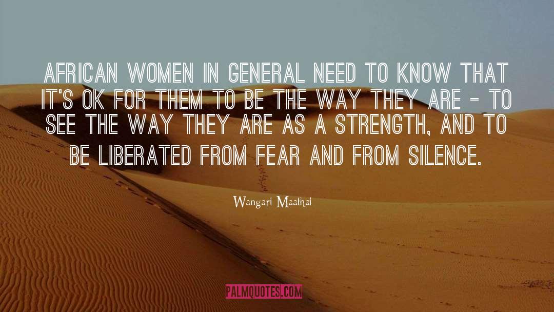 African Women quotes by Wangari Maathai