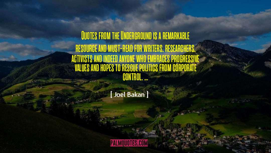 African Writers quotes by Joel Bakan