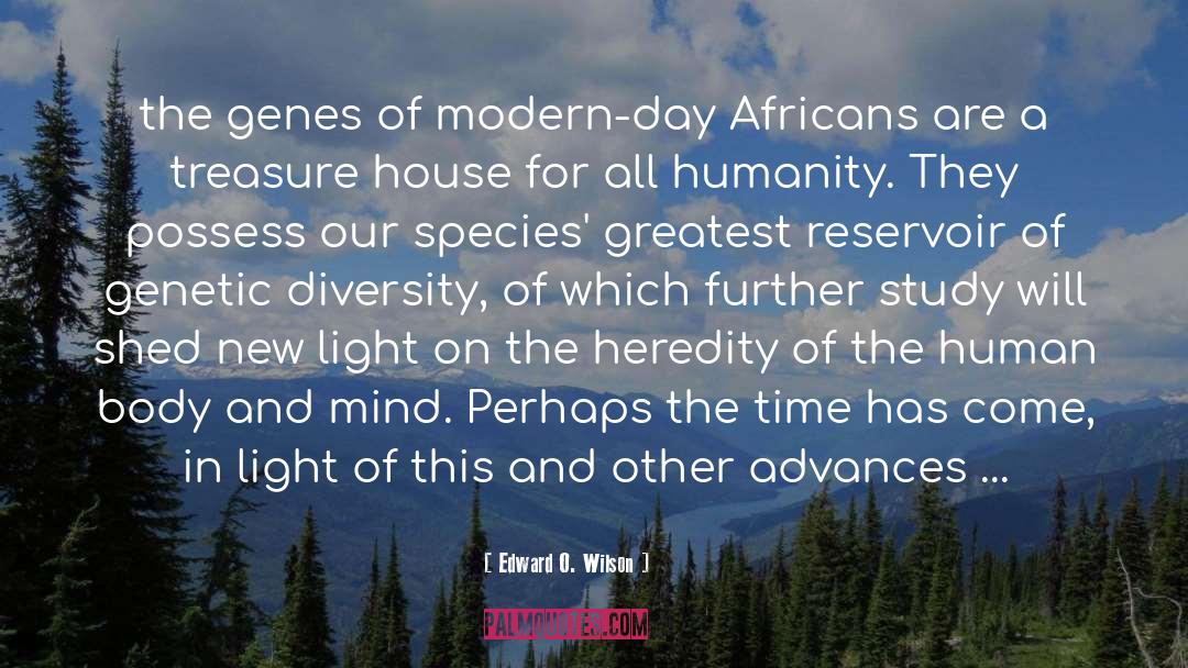 Africans quotes by Edward O. Wilson