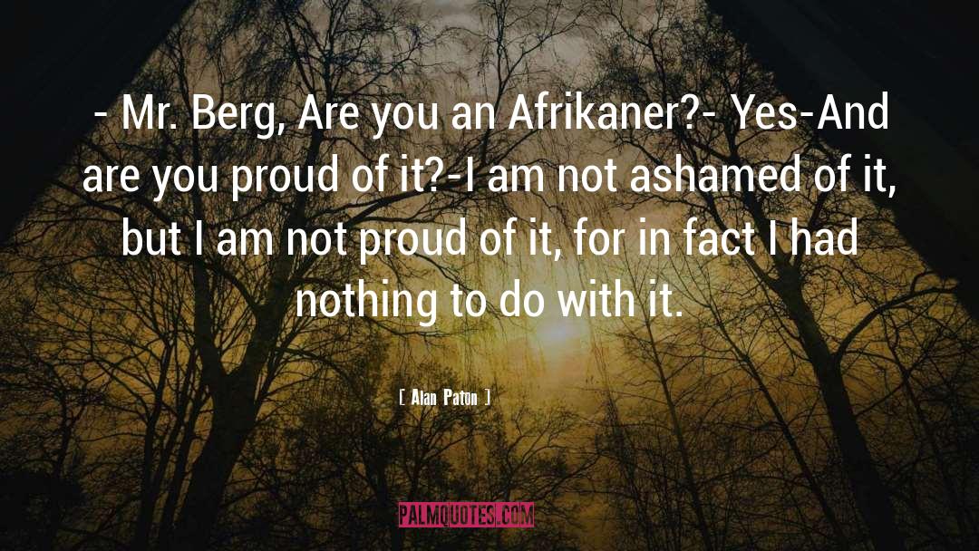 Afrikaner quotes by Alan Paton