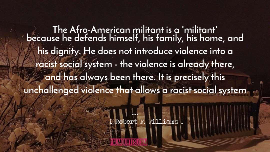 Afro Furturism quotes by Robert F. Williams