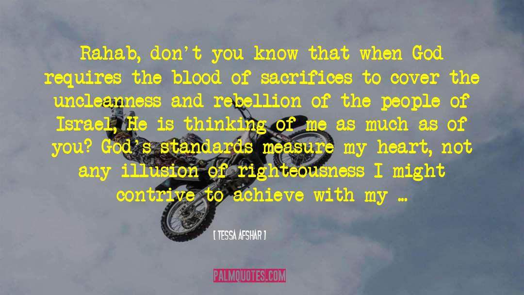 Afshar Rug quotes by Tessa Afshar