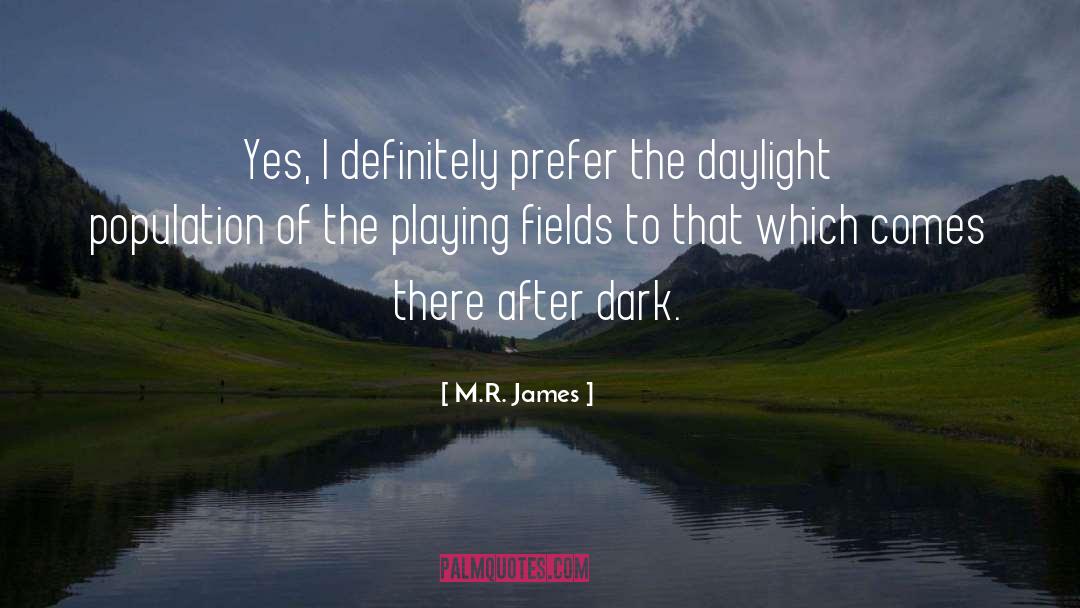 After Dark quotes by M.R. James