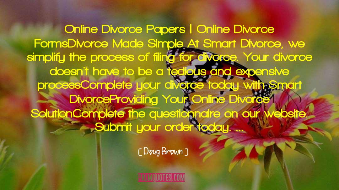 After Divorce Inspirational quotes by Doug Brown