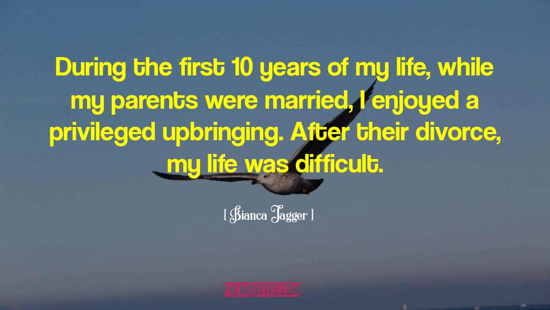 After Divorce Inspirational quotes by Bianca Jagger