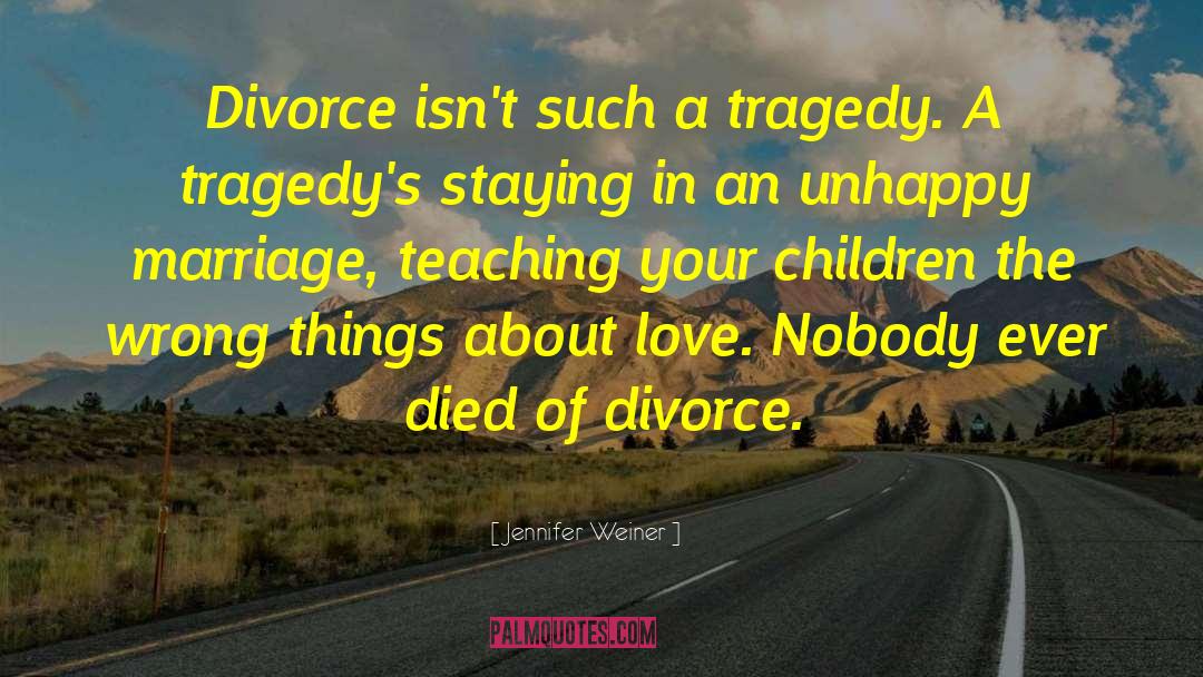After Divorce Inspirational quotes by Jennifer Weiner
