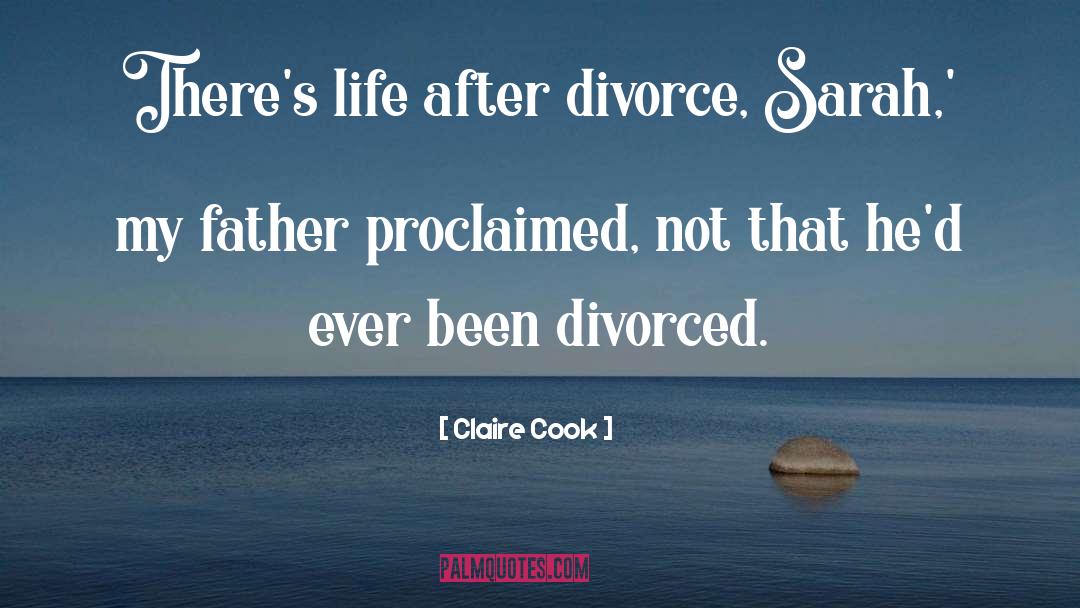 After Divorce quotes by Claire Cook