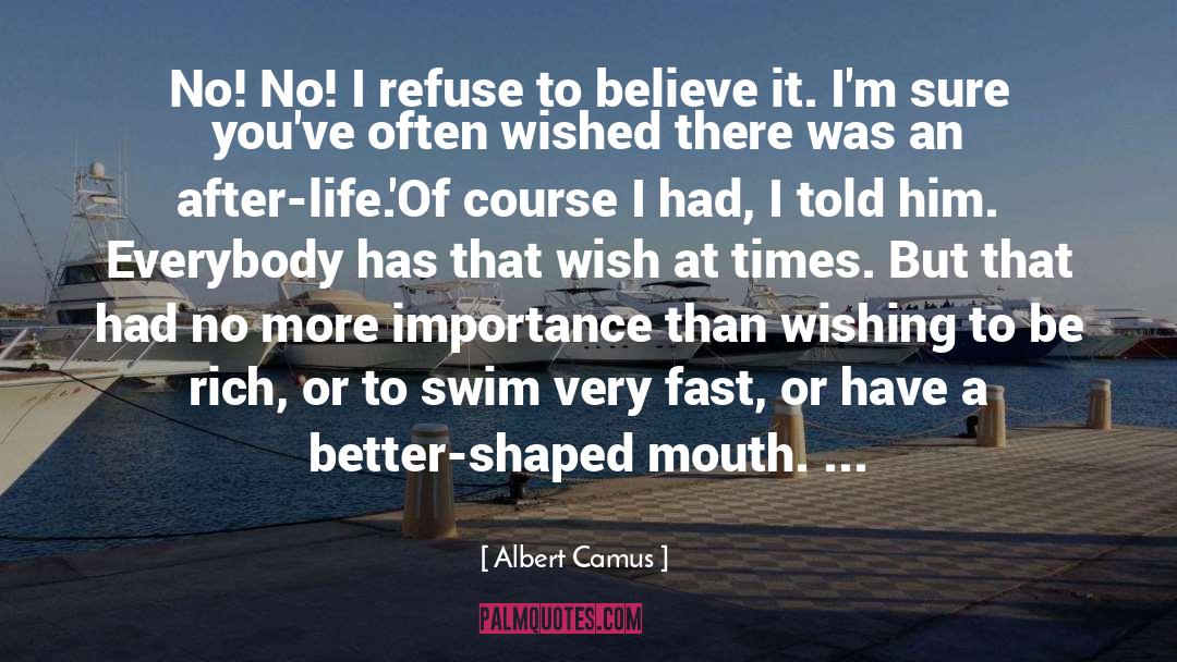 After Life quotes by Albert Camus