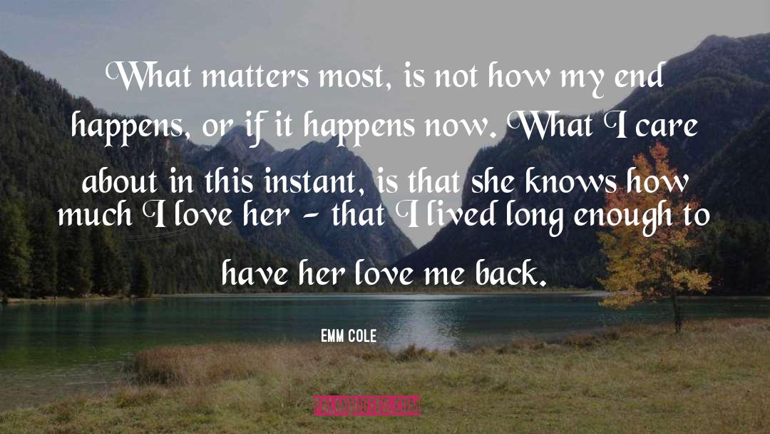 After Love quotes by Emm Cole