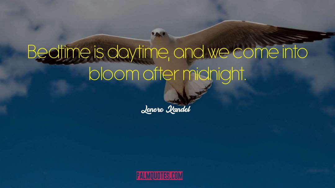 After Midnight quotes by Lenore Kandel