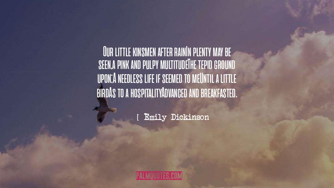 After quotes by Emily Dickinson