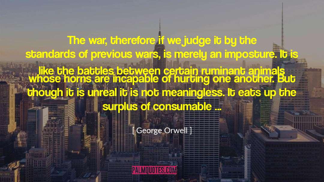 After The Fight quotes by George Orwell