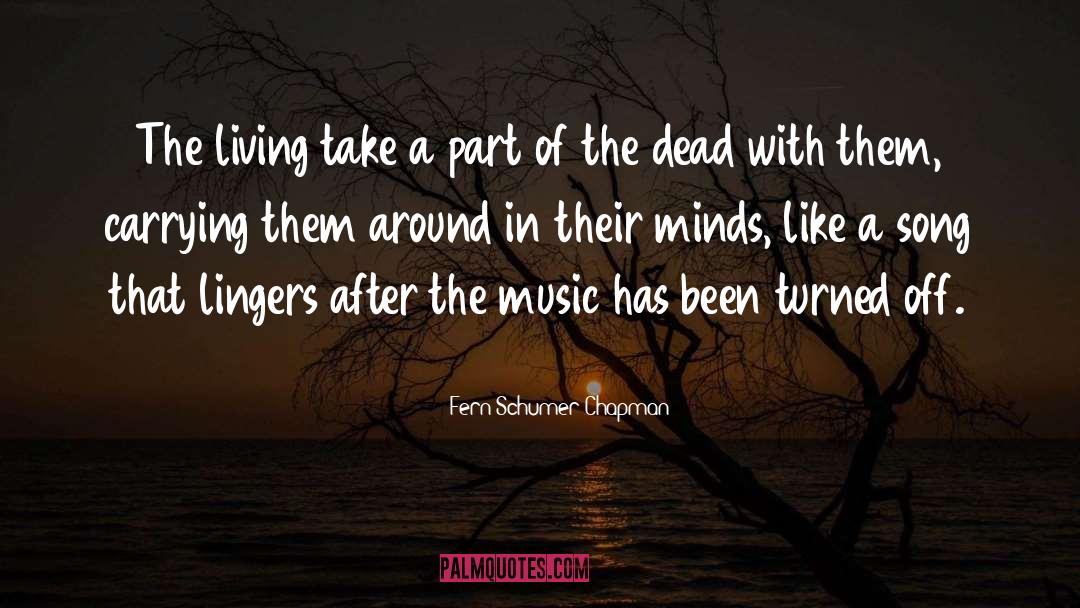 After The Music quotes by Fern Schumer Chapman