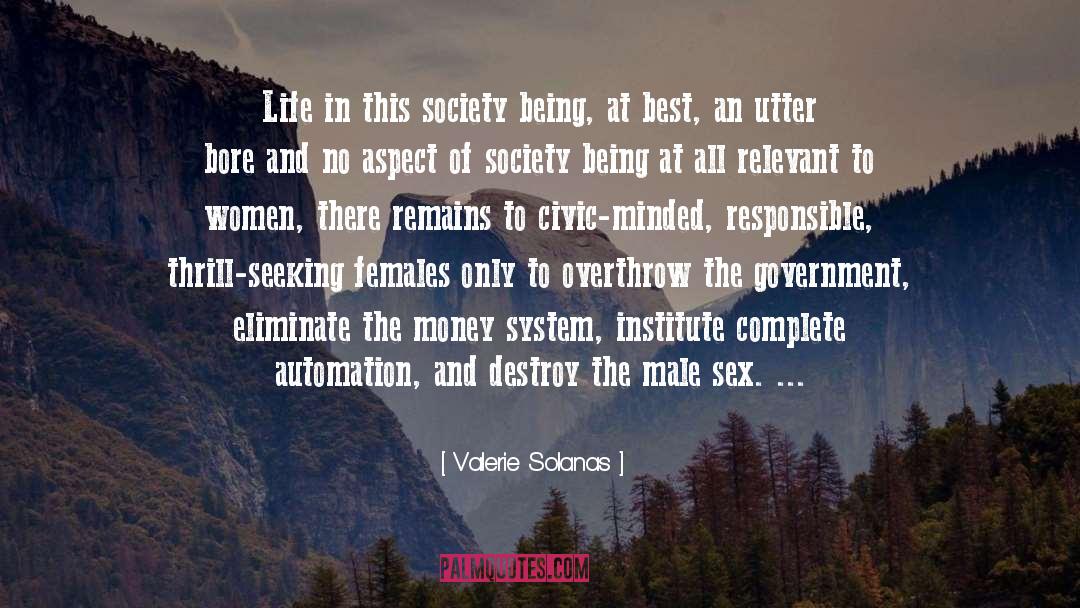 After This Life quotes by Valerie Solanas