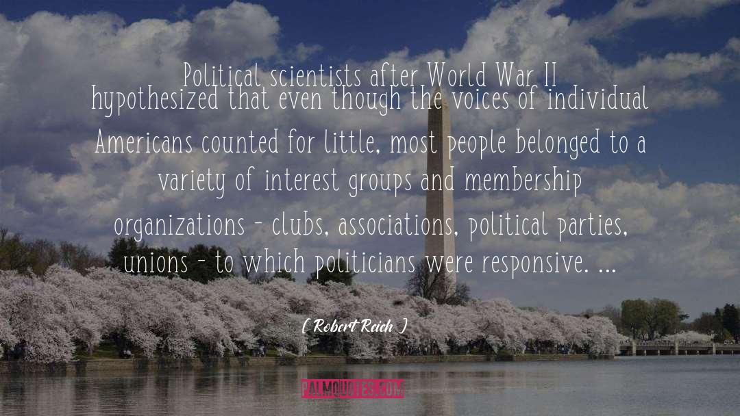 After World quotes by Robert Reich