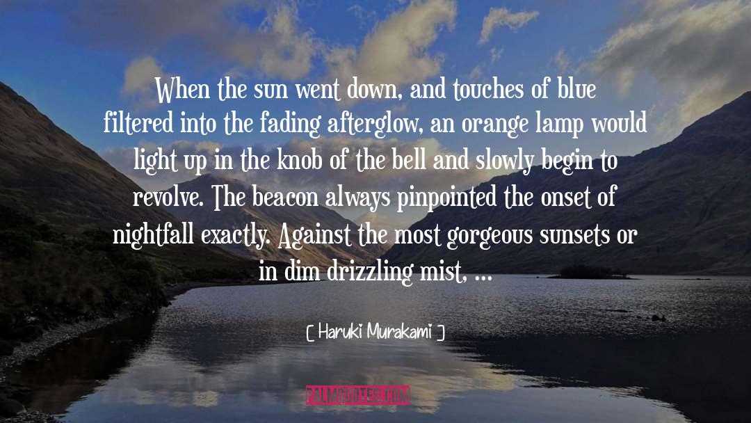 Afterglow quotes by Haruki Murakami