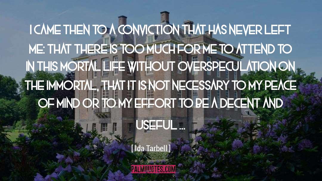 Afterlife quotes by Ida Tarbell