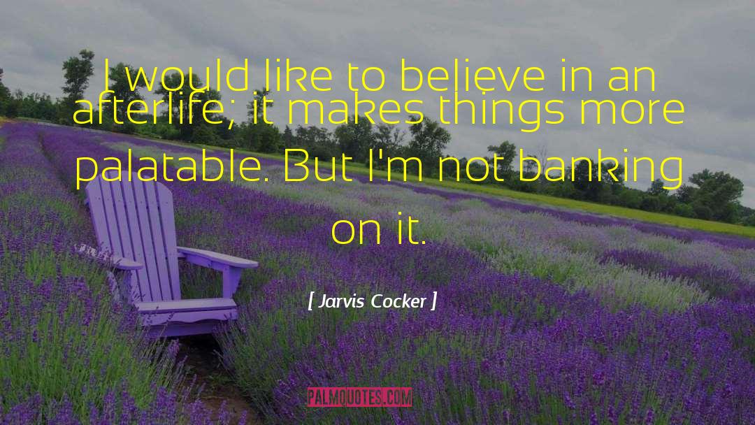 Afterlife quotes by Jarvis Cocker