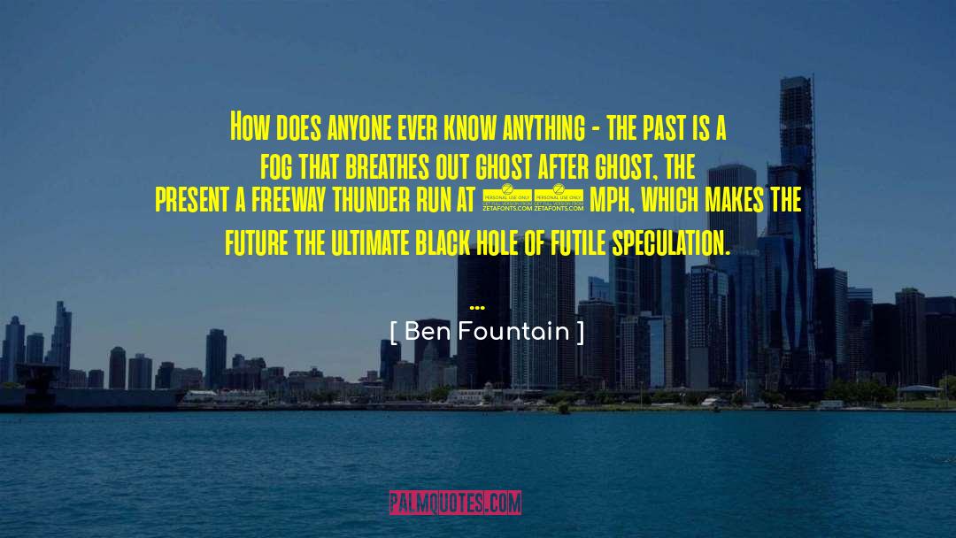 Afterlife Speculation quotes by Ben Fountain