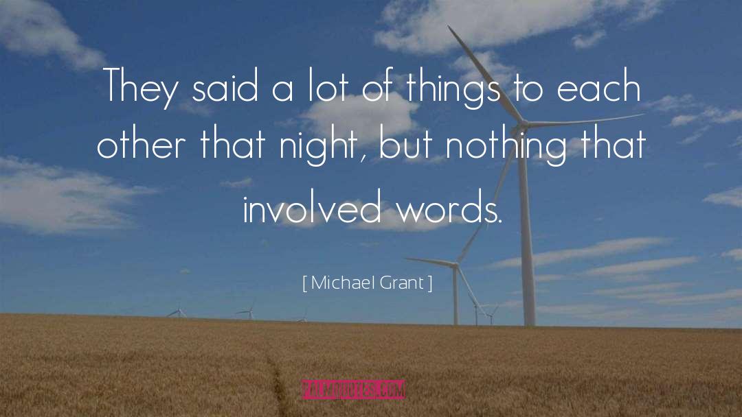 Afternoon Love quotes by Michael Grant